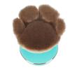 Powder Brush with Lid for Loose Powder, Green view 1