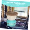 Powder Brush with Lid for Loose Powder, Green view 3