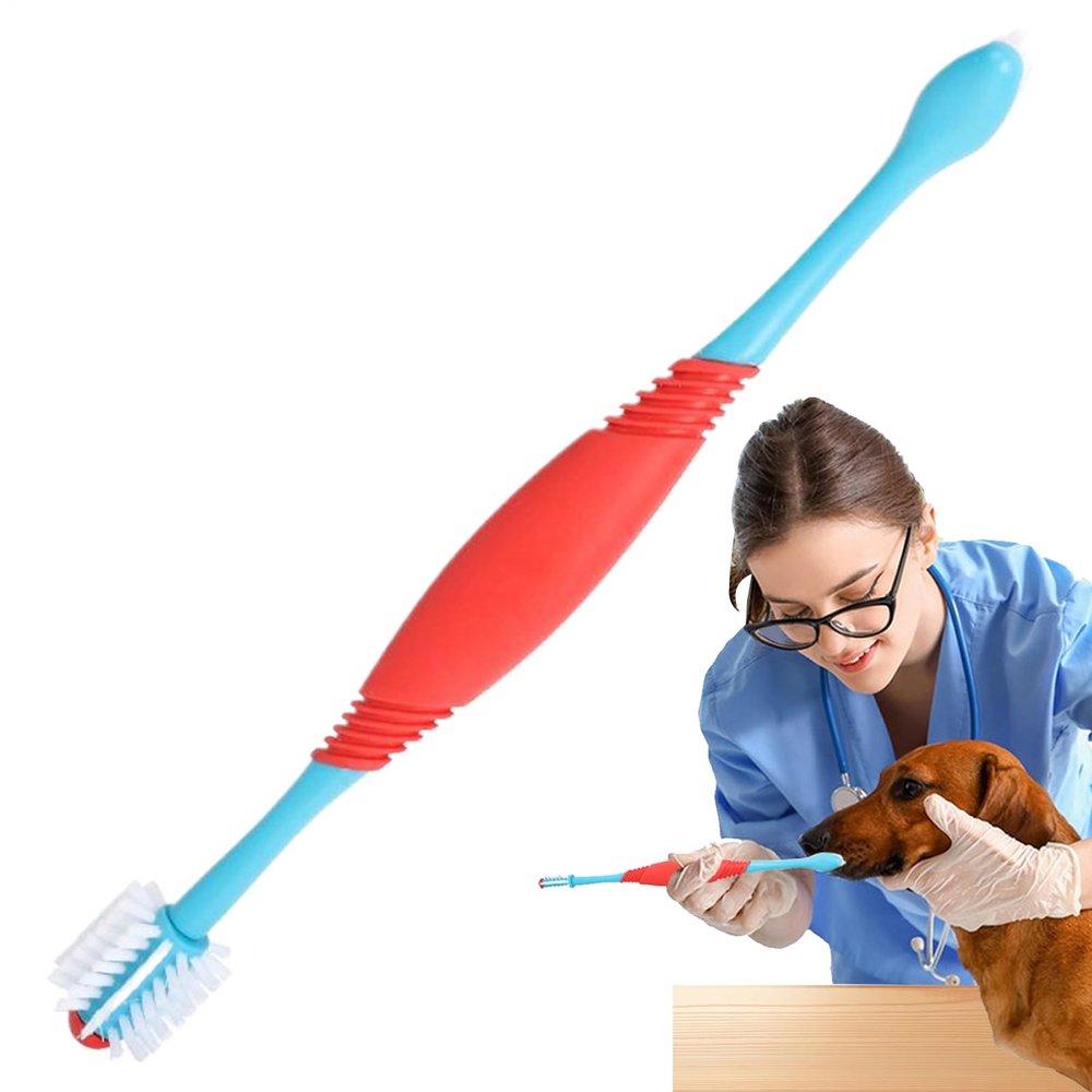 Double-Headed Dog Toothbrush