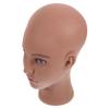 BESTYASH PVC Wig Head Stand, 55 cm Mannequin Head, Coffee-Colored view 1