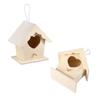 FONDOTIN Creative House-Shaped Bird Nest for Songbirds and Yellow Birds view 3