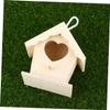 FONDOTIN Creative House-Shaped Bird Nest for Songbirds and Yellow Birds view 4