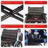 Widened, Reinforced Anti-Tip Wheelchair for Overweight Older Adults (A) (Black B) view 4