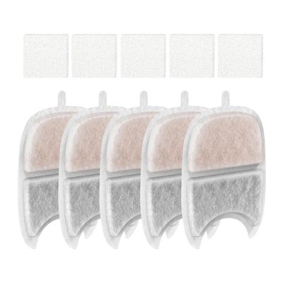 Cat Water Fountain Replacement Filters, Triple Filtration