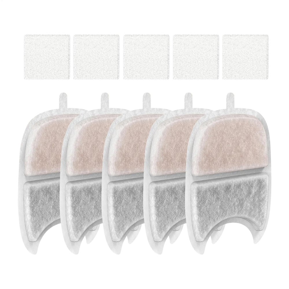 Cat Water Fountain Replacement Filters, Triple Filtration