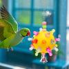 Colorful Parrot Toy for Medium Birds view 3