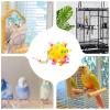 Colorful Parrot Toy for Medium Birds view 4