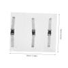 3-Piece PVC Non-Slip Foot Cushions for Dental Chairs view 2