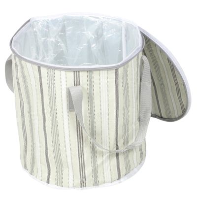 Foldable Foot Soaking Bucket for Travel and Outdoor Use, Green