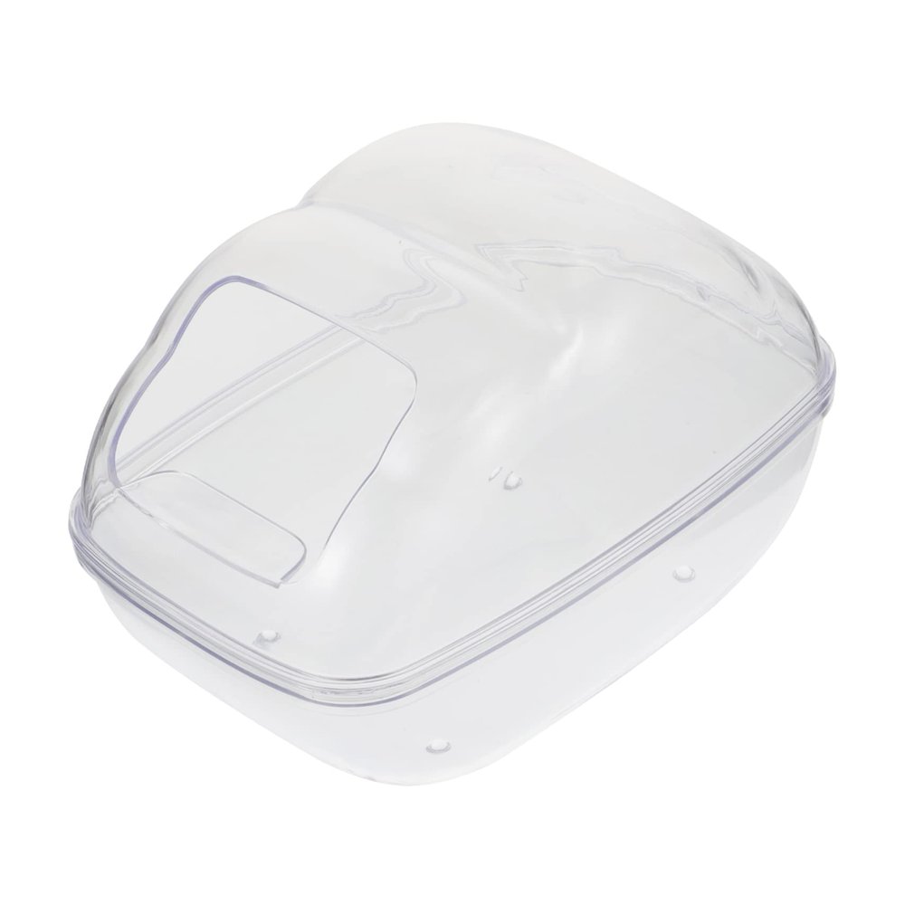 ibasenice Transparent Hamster Bath