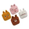 4-Pack Plush Polyester Sanitary Pad Pouches for Women and Girls view 1