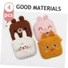 4-Pack Plush Polyester Sanitary Pad Pouches for Women and Girls view 4