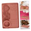 Pink Silicone Dog Lick Pad with Suction Cup, Reusable view 2