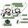 Adjustable Dog Wheelchair for Hind Legs view 4