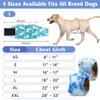 Reusable Premium Belly Bands for Male Dogs, Highly Absorbent, Galaxy XL, 5-Pack view 2