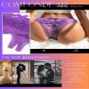 comeondear Sexy Open-Crotch Thongs for Women, 3-Pack, Multicolor B, XL view 4