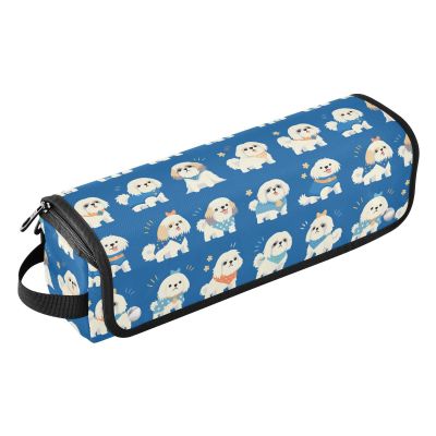 Cute Small Dog Hair Tool Travel Bag with Heat-Resistant Mat