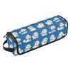 Cute Small Dog Hair Tool Travel Bag with Heat-Resistant Mat view 1