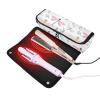 Cute Dragonfly Hair Tools Travel Bag with Heat-Resistant Mat view 2