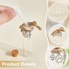 nbeads 4 Pack Pet Hair Mini Bottle with Cork view 3