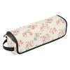 Floral Gingham Hair Tool Travel Bag for Women with Heat-Resistant Mat view 1