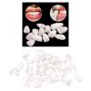 Ultrathin Temporary Resin Veneers for Front Teeth, Mixed Sizes, White view 3