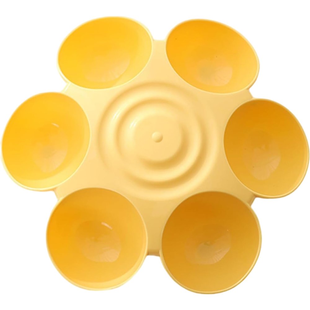 Multi-Function Cat Food Bowl with 6 Bowls