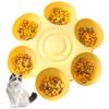 Multi-Function Cat Food Bowl with 6 Bowls view 3