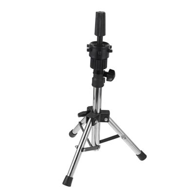 SKISUNO Adjustable Stainless Steel Mannequin Head Stand with Non-Slip Base, Silver