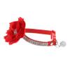 ifundom Adjustable Rhinestone Dog Collar for Medium and Large Dogs view 1