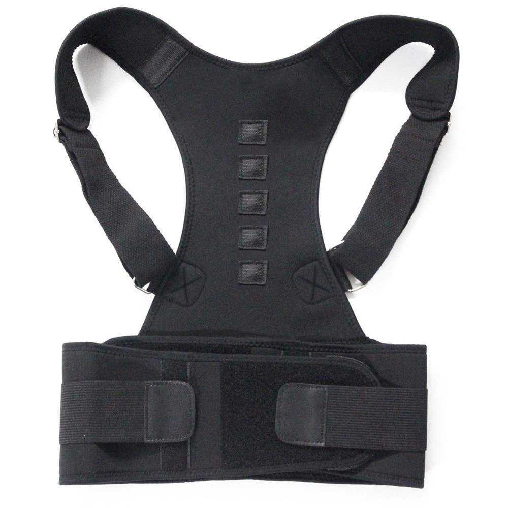 Adjustable Corrector Back Brace for Shoulder, Lumbar, Spine and Clavicle Support