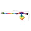 CIYODO Rainbow Bow Pet Collar Adjustable with Safety Buckle view 2