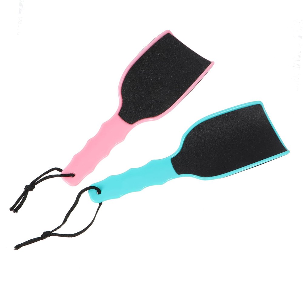 Pedicure Foot Rasp, 2-Piece Set, PP and Sandpaper