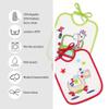 Baby Bibs, Waterproof Laminated Cotton Terry, 7-Pack, 0–6 Months view 4