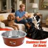 Stainless Steel Cat Bowl for Food view 3