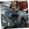 Mikinona Multifunctional Plastic Stroller Organizer with Storage Basket for Baby Bottles and Wet or Dry Diapers, Suitable for Indoor and Outdoor Use view 4