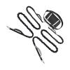 Reflective Adjustable Cord Dog Leash view 1