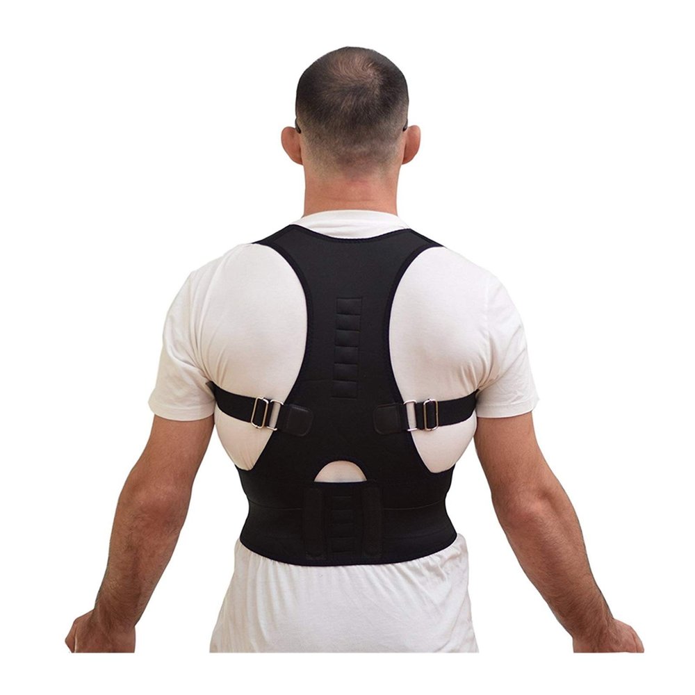 Orthopedic Magnetic Vest, Adjustable Posture-Correction Corset and Back Support Belt