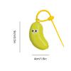 2-Pack Banana Toothbrush Covers with Toothpaste Dispenser, Travel Case view 2