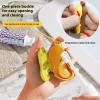 2-Pack Banana Toothbrush Covers with Toothpaste Dispenser, Travel Case view 4