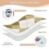 Baby Bed Pad, Checkered Diamond Pattern, Water-Resistant, 52 x 34 in view 3