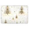 Cartoon Fantasy Gold Christmas Tree Reusable Waterproof Bed Pad, 132.1 x 86.4 cm view 1