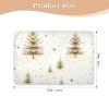 Cartoon Fantasy Gold Christmas Tree Reusable Waterproof Bed Pad, 132.1 x 86.4 cm view 2
