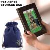 Dog Fabric Bag, Humane Ash Storage Bag, Lightweight Memorial view 2