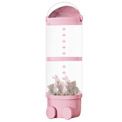 Cute, Space-Saving Stuffed Animal Storage Tube