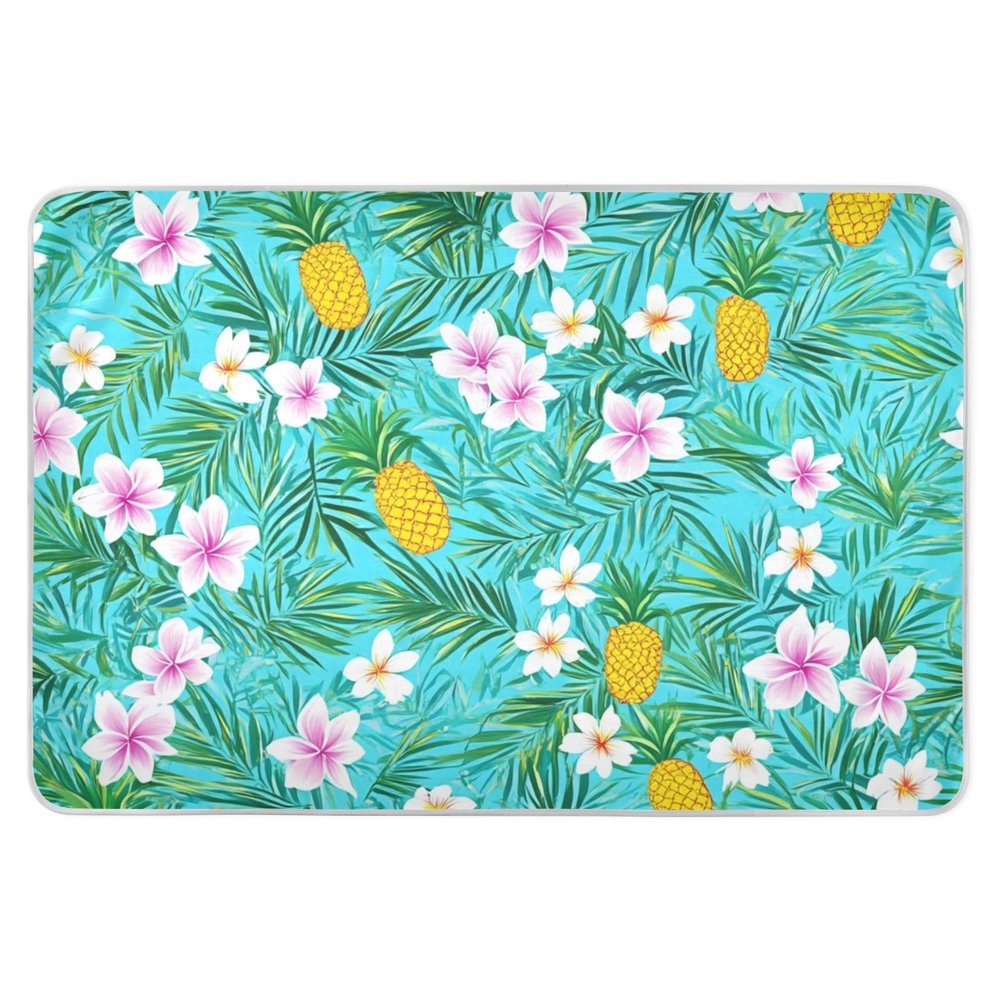 Colorful Pineapple Potty-Training Pee Pad for Children, 52.0 x 34.0 in