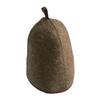 BOJHGO Sauna Hats, 2-Pack, 3 mm Thick, Brown view 1
