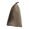 BOJHGO Sauna Hats, 2-Pack, 3 mm Thick, Brown view 2