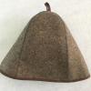 BOJHGO Sauna Hats, 2-Pack, 3 mm Thick, Brown view 4