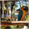 BUGUUYO Wooden Bird Perch view 2